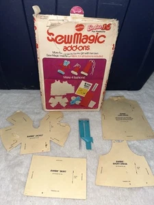 Vintage 1973 Mattel SEW MAGIC BARBIE MATTEL Patterns Kit - Bild 1 von 4