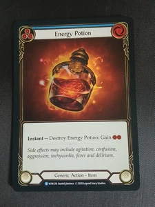 FAB Welcome to Rathe Foil Energy Potion (Blue) WTR170 Unlimited - Picture 1 of 2
