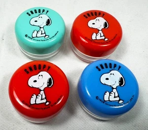 SNOOPY little pill box jars container lot - Picture 1 of 4