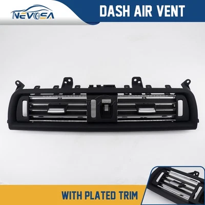Front Dash Center Air Vent AC Grille for BMW 520i 523i 525i 530i 64229166885 - Image 1 of 4