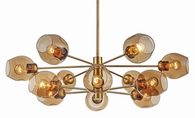 Colgante Trans Globe Lighting PND-2127 Clusters 12 Luces 40"W - Dorado Foto 1 de 4