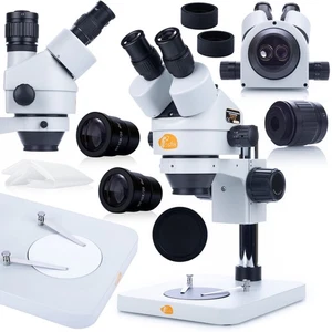 Rosfix Mercury Pro MSMP-T-PS1 - Microscopio Trinocular 7-45x | Zoom Óptico - Imagen 1 de 16