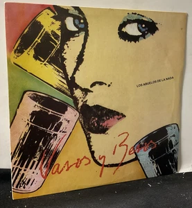 A63 Los Abuelos De La Nada: Vasos Y Besos, 1983 DG Discos SLIN 3440 - Latin Rock - Imagen 1 de 4