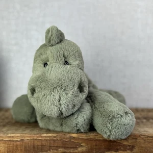 Dinosaurio Huggady mediano Jellycat - Juguete suave de peluche de dinosaurio verde flojo retirado 10" - Imagen 1 de 15