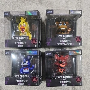 FIVE NIGHTS AT FREDDY'S Die Cast METALFIGS Jada Toys FNAF 2024 Complete Set 🐻 - Picture 1 of 6
