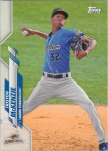 Triston McKenzie 2020 Topps Pro Debut #PD-99 Cleveland Guardians - Bild 1 von 2