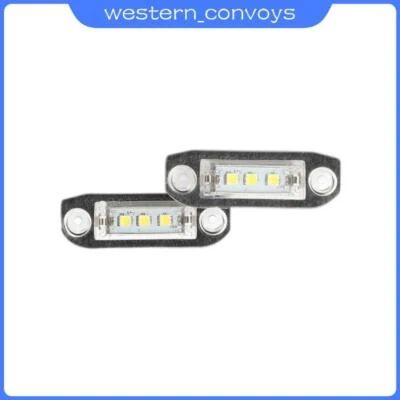 Cantidad2 luces LED blancas para matrícula Volvo XC70 XC60 S40 S60 S80 2003-15 Foto 1 de 4