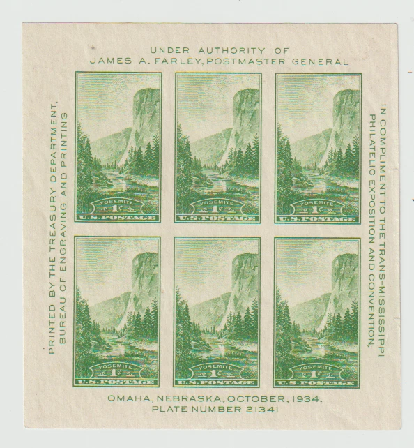 US Scott #751 MH Farley National Parks - Image 1 of 1