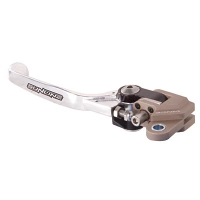 Yamaha YZ250 1994 1995 1996 1997 1998 1999 Silver Sunline V1 MDX Clutch Lever - Image 1 of 4