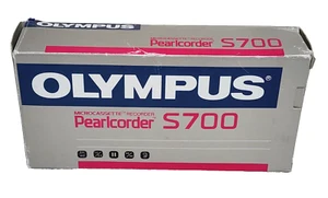Olympus Pearlcorder S700 Microcassette Voice Tape Recorder Handheld Microphone - Picture 1 of 3