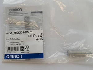 OMRON E2A-M12KS04-M5-B1 Sensor - NEU OVP worldwide shipping, MWST - Bild 1 von 1