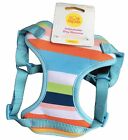 Sun Squad sz S Small Adjustable Dog Harness up to 25 lbs Multi Color Stripe New