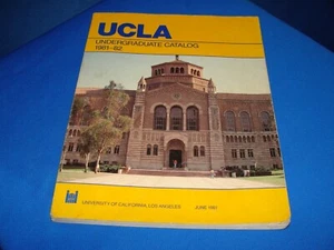 Vintage UCLA Undergraduate Catalog 1981-82 Volume 21, Number 7 - June 5, 1981 - Imagen 1 de 24