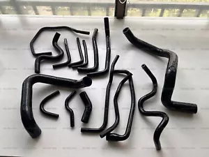 For Toyota Celica GT GT-S 2000-2005 Silicone Radiator Hose Kit Black 2003 2002 - Picture 1 of 14