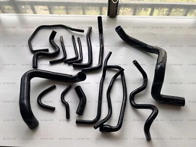 For Toyota Celica GT GT-S 2000-2005 Silicone Radiator Hose Kit Black 2003 2002 - Image 1 of 4