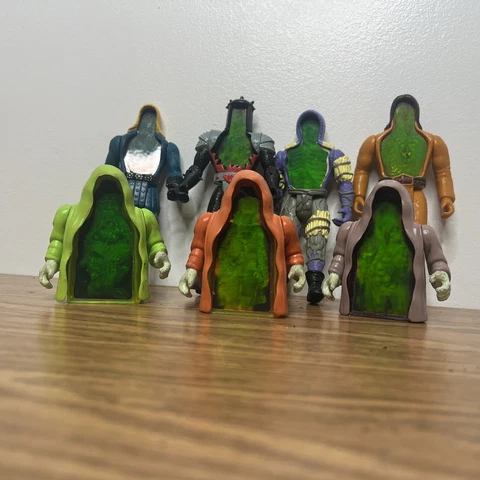 Vtg Lot Of 7 1987 Tonka SUPER NATURALS Hologram figures Cover