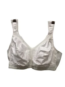 playtex 18 hour bra 4693 Sz 42C White Comfort Straps Wireless Unpadded - Picture 1 of 6