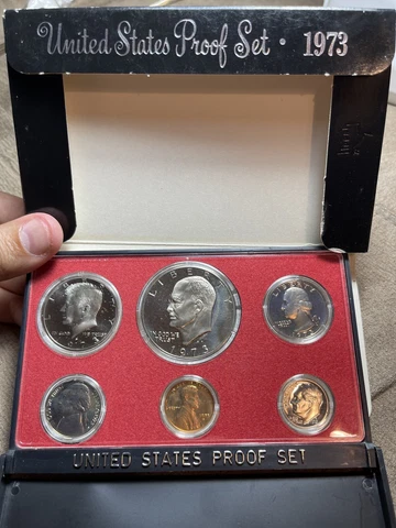 1973 US Mint Proof Set OGP Cover