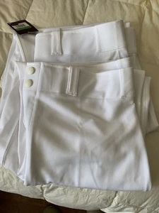 Nike Mans Baseball Pants White XL - Picture 1 of 8