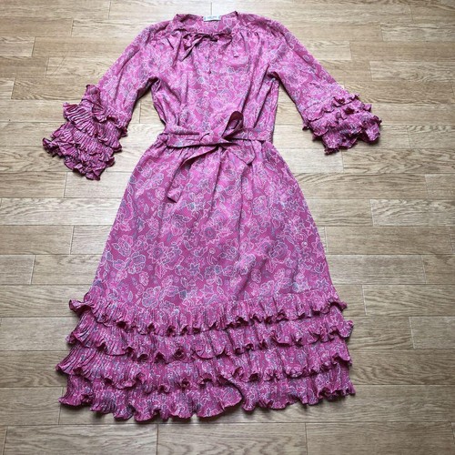 Abito Celine con tanti volant