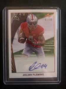 julian fleming 2021 leaf rookies auto 61/99 Ohio State buckeyes - Picture 1 of 3