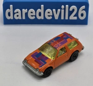 Vtg 1980 HOT WHEELS Packin' Pacer AMC Orange GHO Hong Kong Kidpaint Loose 1/64 - Picture 1 of 8