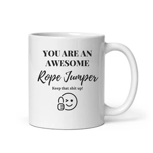 Awesome Rope Jumper Novelty mug Keep That Sh*t Up gift birthday christmas gift - Picture 1 of 5