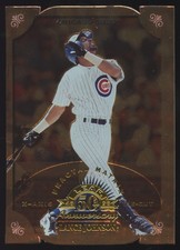 1998 Leaf #142 Lance Johnson Fractal Matrix Die Cut Chicago Cubs