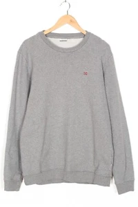 NAPAPIJRI Pullover Sweatshirt Herren Gr.XL Rundhals Grau VR2265 - Bild 1 von 8
