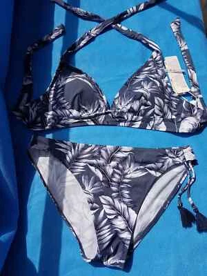 Esprit Neckholder Bikini hose Gr. 40 cup b obertal 80 NEU - Bild 1 von 4