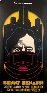 Benny Benassi (2011) Original limited edition promo poster 200/500 - Picture 1 of 1