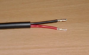 Two Core Marine TINNED Round Cable 1.0 mm² per metre Wire 17 AWG Twin 2 - Picture 1 of 1