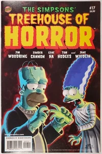 THE SIMPSONS TREEHOUSE OF HORROR #17 [Jim Woodring, Zander Cannon, Gene Ha] - Foto 1 di 2