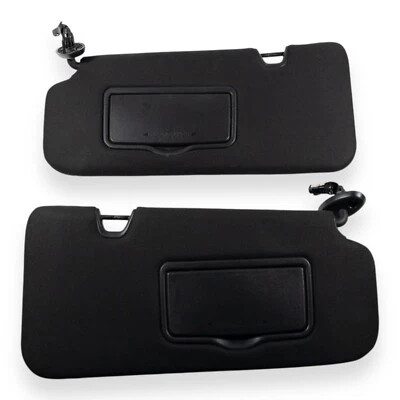 2010-2012 Ford Escape Mercury Mariner Driver & Passenger Side Sun Visor Pair Set - Image 1 of 4