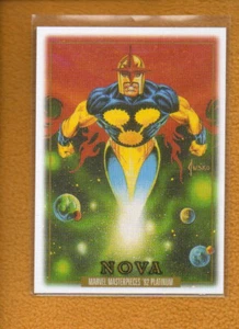 Nova 2024 SkyBox Marvel Masterpieces ’92 Platinum Canvas #68 - Picture 1 of 2