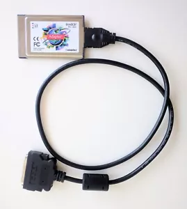 Adaptec SlimSCSI 1460A PCMCIA Adapter Kartenkabel - Bild 1 von 2