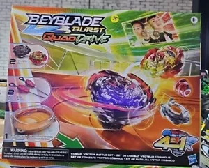 Beyblade Burst QuadDrive Juego de Batalla Vector Cósmico, Juego de Batalla con Beystadium - Imagen 1 de 3