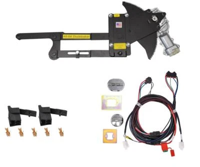 1949-1964 Studebaker Front Doors Power Window Kit with FTFG Switches for Door Foto 1 de 4