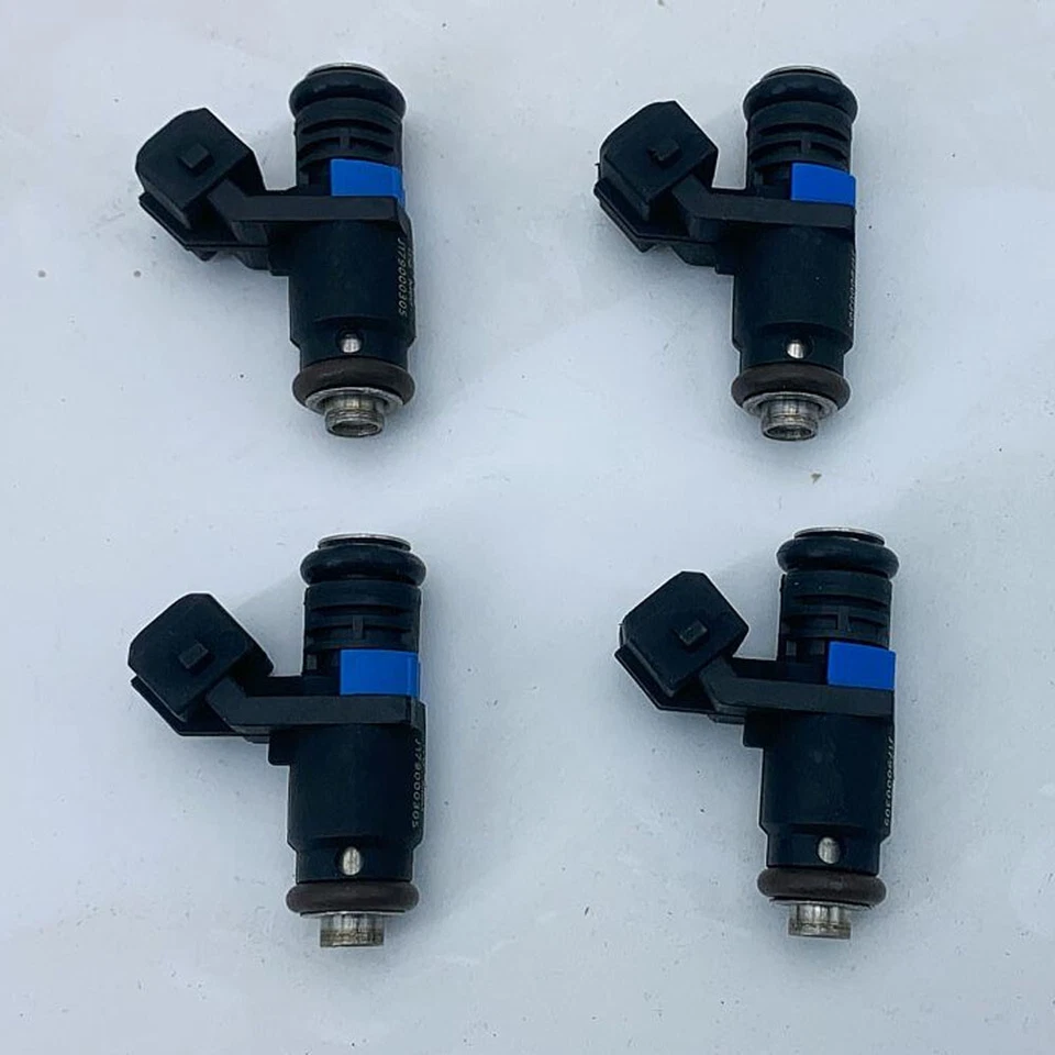 4Pcs Petrol Fuel Injectors 8200511099 Fit For Renault Megane II 2.0 RS 225-230HP - Image 1 of 4
