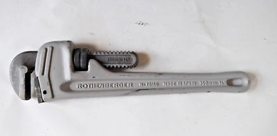 Rothenberger 70160 Pipe Wrench, Aluminum, 14", 2" Max OD - Image 1 of 4
