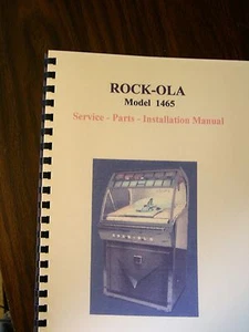 Rock-ola 1465 Jukebox Manual - Imagen 1 de 2