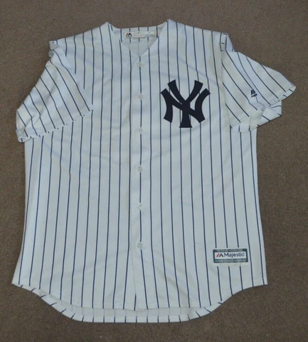 Aaron Judge New York Yankees Majestic Cool Base Baseball Jersey Large Cover