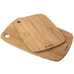 100% genuino! Tablas de cortar bambú de tres capas GLOBAL 2 27x20 cm / 35x23 cm! - Imagen 1 de 2