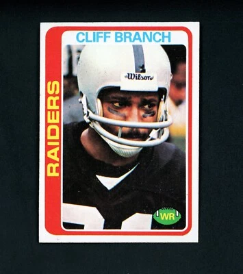 Cliff Branch 1978 Topps (HOF) Oakland Raiders #305 NM-MT+ - Image 1 of 2