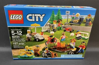 New LEGO City Fun In The Park City People Pack Retired Set # 60134 Sealed Box - Image 1 of 4