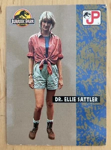 Jurassic Park Card #12 - Dr Ellie Sattler - Topps 1993 - Picture 1 of 2
