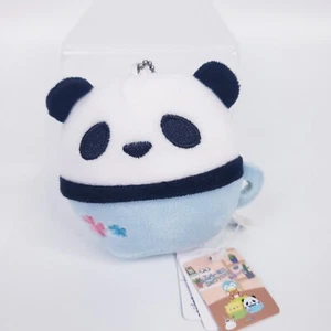 Super Mini Taza Panda Peluche 3" Takashoji Llavero Bolso Peluche REDONDO 1 Japón - Imagen 1 de 4