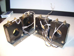 Lot of 4 Current Transformers Ratio 100:0.1 A CAT 2 SHT-101-0.1  Instruments Inc - Picture 1 of 8