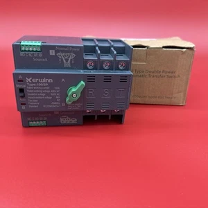 KERWINN Automatic Transfer Switch 100amp Dual Power Electrical Selector Switches - Picture 1 of 10