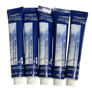 (5) Tratamiento acondicionador supremo rubio crema Loreal Excellence 1,86 fl oz - Imagen 1 de 4